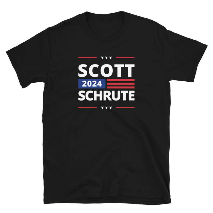Scott Schrute The Office President T-Shirt Black