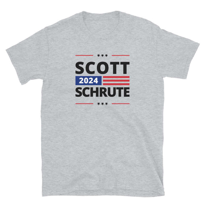 Scott Schrute The Office President T-Shirt Grey